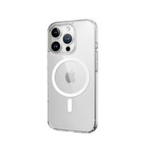 Capa Crystal Magsafe Rock p/ Iphone 16 Pro / Plus / Pro Max