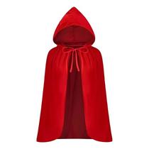 Capa Curta Chapeuzinho Vermelho - Fantasia Infantil