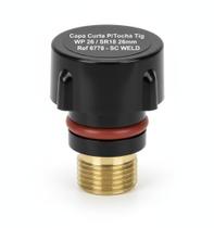 Capa Curta Para Tocha Tig Wp 26 / Sr18 26mm 6778 Sc Weld Unica Capa Curta Para Tocha Tig Wp 26 / Sr18 26mm 6778 Sc Weld Unica
