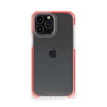 Capa customic iphone 13 impactor ultra borda vermelha