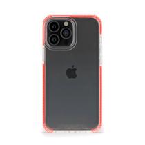 Capa customic iphone 13 pro impactor ultra borda vermelha