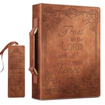 Capa da Bíblia FINPAC Large Classic Vegan Leather Bronze Capa da Bíblia FINPAC Large Classic Vegan Leather Bronze