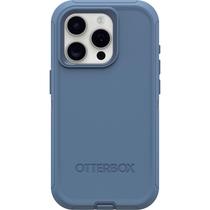 Capa da série OtterBox Defender para iPhone 15 Pro azul bebê