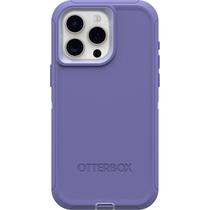 Capa da série OtterBox Defender para iPhone 15 Pro Max roxa
