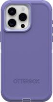 Capa da série OtterBox Defender para iPhone 15 Pro Max roxa