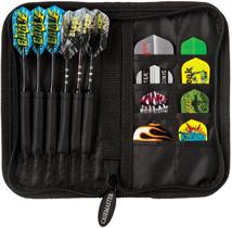 Capa Dart Case Casemaster Deluxe de nylon para dardos de aço e pontas macias