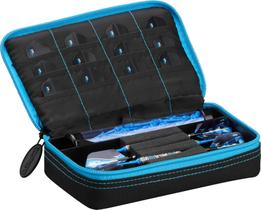 Capa Dart Casemaster Plazma preta com acabamento azul