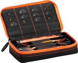 Capa Dart Casemaster Plazma preta com acabamento laranja