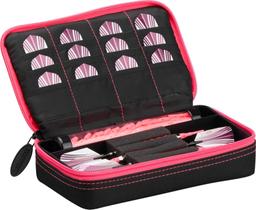 Capa Dart Casemaster Plazma preta com acabamento rosa