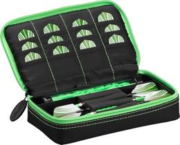 Capa Dart Casemaster Plazma preta com acabamento verde
