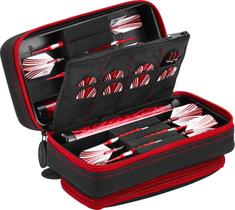 Capa Dart Casemaster Plazma Pro preta para 6 dardos