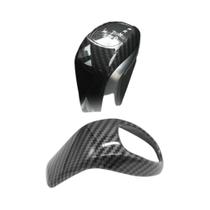 Capa De Acabamento Para Cabeça De Câmbio Em Fibra De Carbono Para BMW X1 F48 Série 2 F46 2015-2018