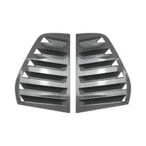 Capa De Acabamento Para Janela Traseira Em Fibra De Carbono ABS Para Volkswagen VW Golf 5 MK5, Capa De Acabamento Para Janela Traseira Em Fibra De Carbono ABS Para Volkswagen VW Golf 5 MK5,