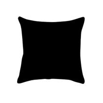 Capa de almofada 100% poliéster de pelagem curta 45x45cm