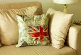 Capa De Almofada 45 x 45 London Em material sintético