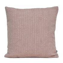 Capa de almofada 45x45 Dama Crú e Rose Capa de almofada 45x45 Dama Crú e Rose