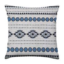 Capa de Almofada 50 cm x 50 cm em Jacquard Asteca