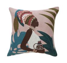 Capa De Almofada Africanas 45X45 - Jolitex