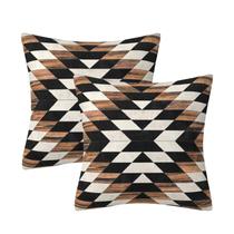 Capa de almofada AHAHM Western Black Brown Algodão 45x45cm Capa de almofada AHAHM Western Black Brown Algodão 45x45cm