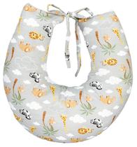 Capa de Almofada Amamentação MT - Safari Cinza