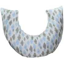 Capa de Almofada Amamentação - Nuvem Azul