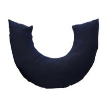 Capa de Almofada Amamentação - Poá Marinho