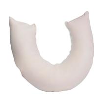 Capa de Almofada Amamentação - Rosê Com Palha