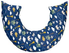 Capa de Almofada Amamentação - Safari Marinho