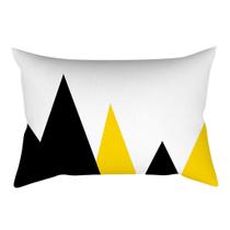 Capa de almofada amarela de folha de abacaxi, sofá, carro, cintura, capa de almofada, decoração de casa