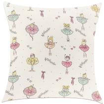 Capa de Almofada Bailarina Impermeável 43x43cm