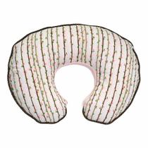 Capa de almofada boppy em veludo pink willow - chicco