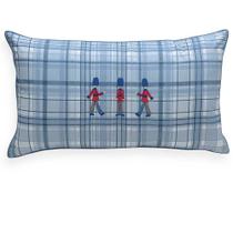 Capa de Almofada Bordada Mini London 35x60cm - Naturalle Fashion Capa de Almofada Bordada Mini London 35x60cm - Naturalle Fashion