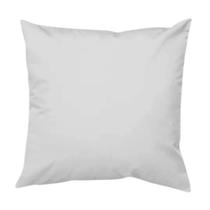 Capa de Almofada Branca - 40x40 - Decorativa Para Sala / Sofá / Quarto / Cama