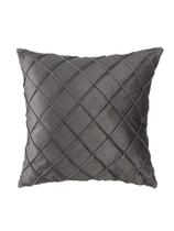 Capa De Almofada Cantonê Cinza 43X43 Cm