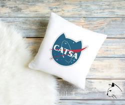 Capa de Almofada - CATSA - Gato nasa
