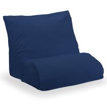 Capa de almofada Contour Products Almofada flip 10 em 1 azul marinho
