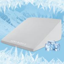 Capa de almofada Cooling Bed Wedge HOMBYS Q-max 0.4 cinza claro Capa de almofada Cooling Bed Wedge HOMBYS Q-max 0.4 cinza claro