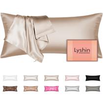 Capa de almofada corporal de seda LYSHIN Mulberry Silk 20x54 polegadas, 1 pacote