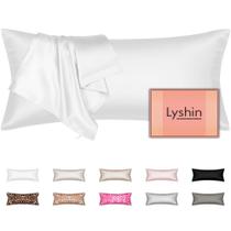 Capa de almofada corporal de seda LYSHIN Mulberry Silk 20x54 polegadas, 1 pacote Capa de almofada corporal de seda LYSHIN Mulberry Silk 20x54 polegadas, 1 pacote