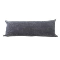 Capa de almofada corporal EVOLIVE Soft Micromink Faux Fur 21x54cm cinza
