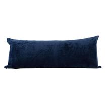 Capa de almofada corporal EVOLIVE Soft Micromink Faux Velvet Navy 54x21"