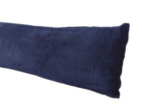 Capa de almofada corporal Truworth Bedding Sherpa/Microplush Navy Capa de almofada corporal Truworth Bedding Sherpa/Microplush Navy
