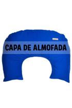 Capa de almofada de amamentação azul royal