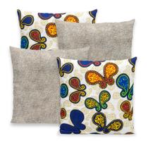 Capa de almofada de gorgurinho 40 x 40cm para decoração da sua casa ( sem refil )