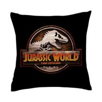 Capa De Almofada De Pelúcia Curta Com Impressão Dupla Face Jurassic World Para Sofá