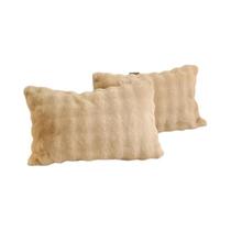 Capa De Almofada De Pelúcia Quente E Macia Para Inverno 48x74cm Capa Decorativa De Almofada De Lã De