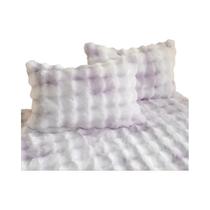 Capa De Almofada De Pelúcia Quente E Macia Para Inverno 48x74cm Capa Decorativa De Almofada De Lã De