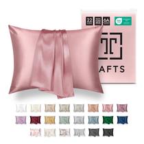 Capa de almofada de seda Tafts 100% pura Mulberry 6A Silk 22 mm Capa de almofada de seda Tafts 100% pura Mulberry 6A Silk 22 mm