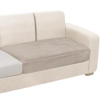 Capa de almofada de sofá NAISI Velvet Soft Stretch Taupe 1 unidade