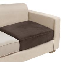 Capa de almofada de sofá NAISI Velvet Stretch Brown 1 peça Capa de almofada de sofá NAISI Velvet Stretch Brown 1 peça